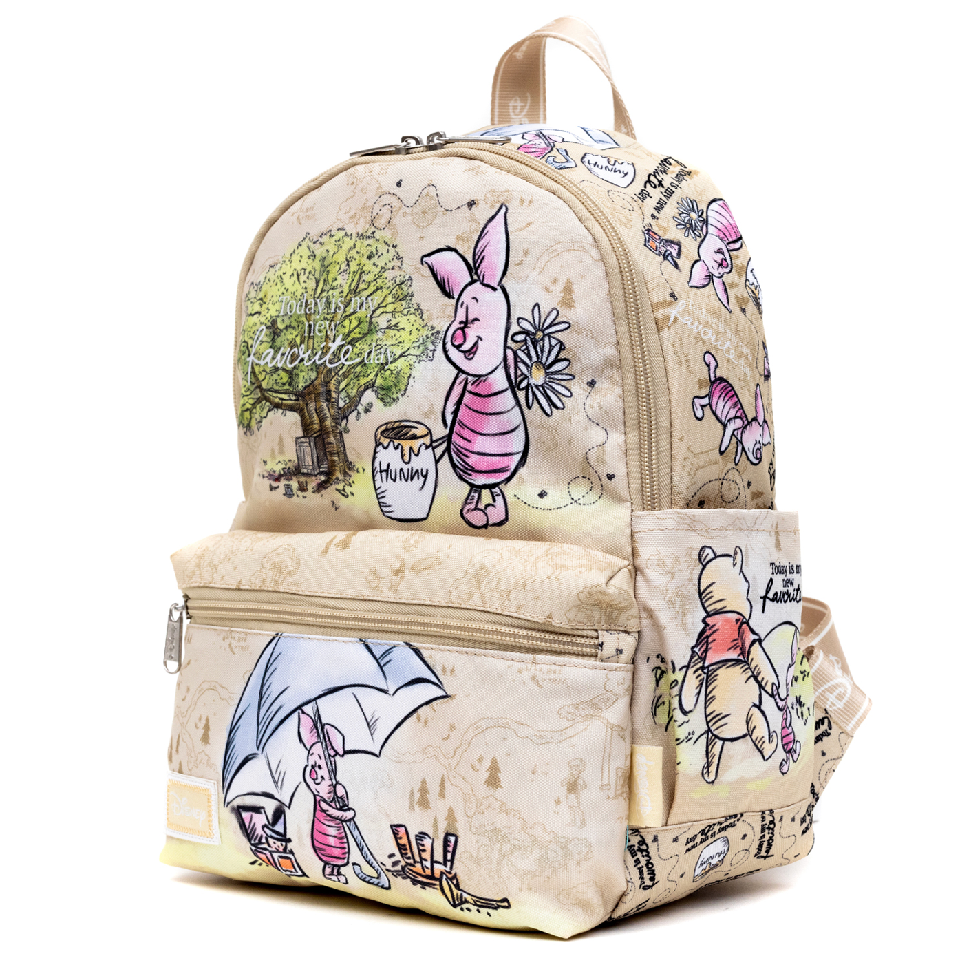 WondaPOP – Disney Winnie The Pooh Piglet Park Day Nylon Backpack