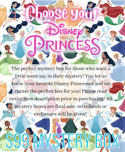 Customize Your Own Disney Princess Mystery Box!