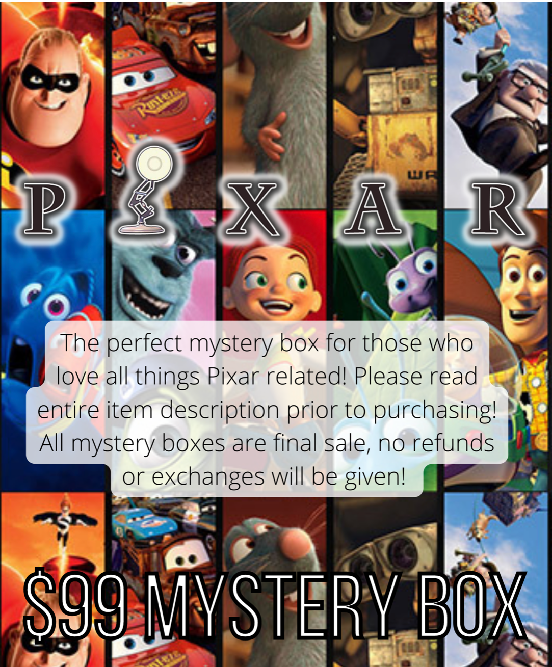 Pixar Mystery Box