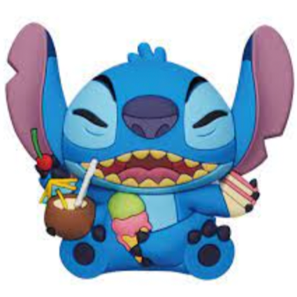 Disney Stitch With Food 3D Magnet