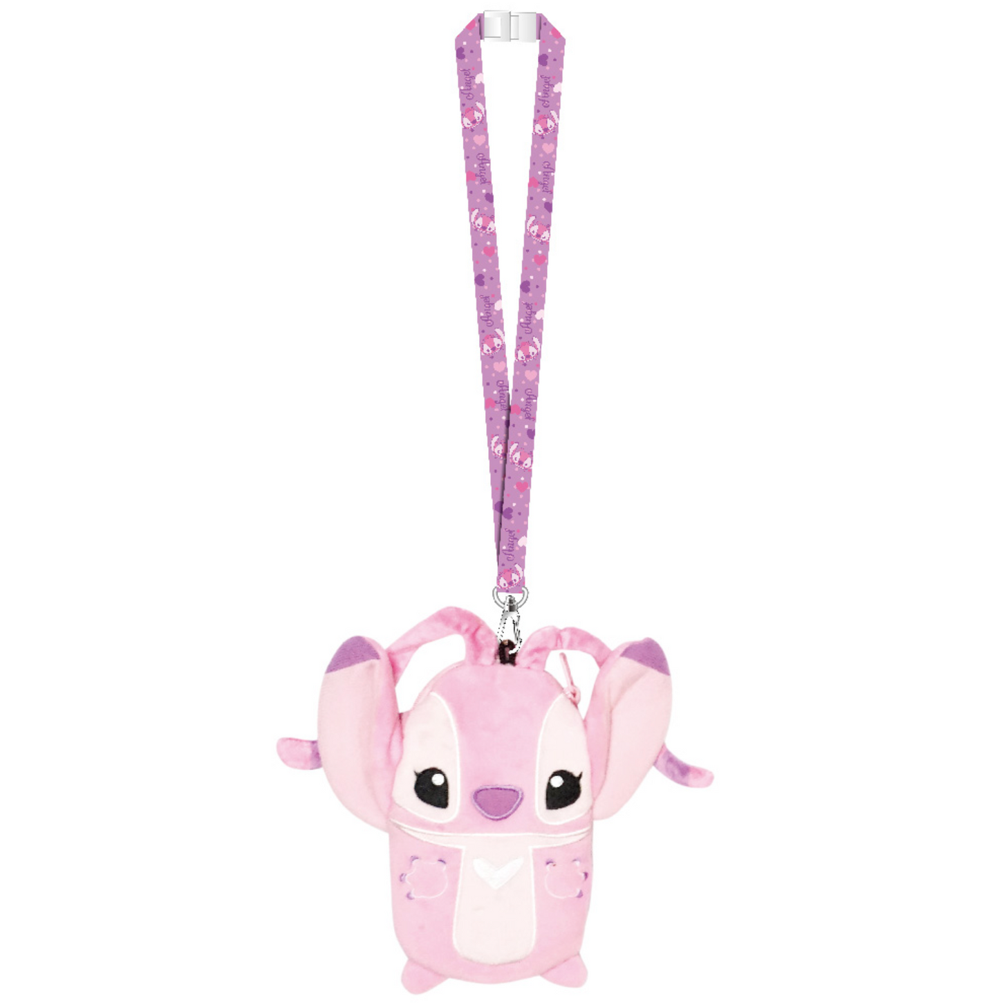 Angel Deluxe Lanyard With Pouch Card Holder